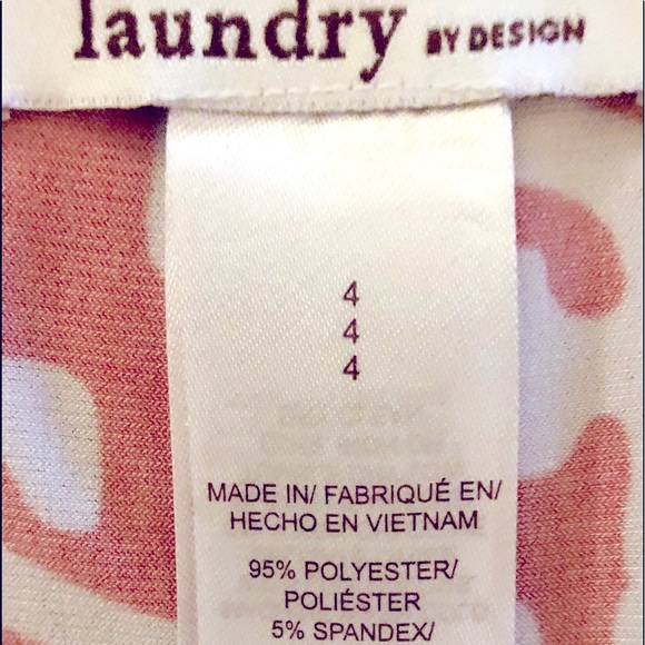 Laundry by Design faux wrap dress size 4 - Picture 6 of 7